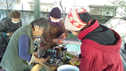 ミニミニ餅つき会