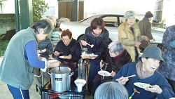 みんなで美味しく頂きました。山崎たい子区議