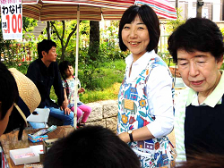かっぱまつり　山崎たい子区議