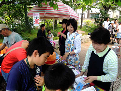 かっぱまつり　山崎たい子区議