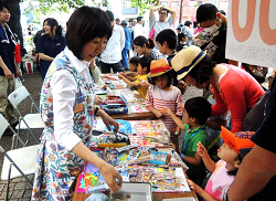 かっぱまつり　山崎たい子区議