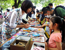 かっぱまつり　山崎たい子区議