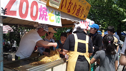 かっぱまつり　いなり通り商店街のコーナー