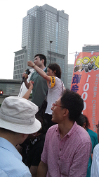 2014年７月１日官邸前抗議行動