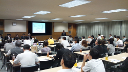 北とぴあにて、リーブルテック工場(旧東京書籍印刷工場)跡地利用計画の説明会