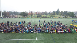 北区少年少女サッカー大会開会式