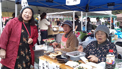 北区民商まつり　磯辺焼き