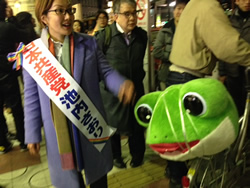 池内さおり参議院東京１２区重複候補