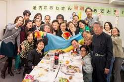 「トマトの会」忘年会記念撮影