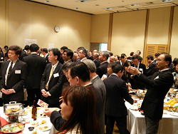 豊島連合町会、青少年豊島地区委員会の、新年顔合わせ会