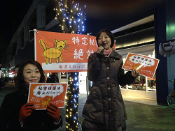 2015.02.06「特定秘密保護法廃止!! 北区アクション」: 山崎たい子区議