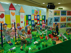 卒業記念の作品展