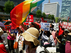「女性のレッドアクションIN銀座」