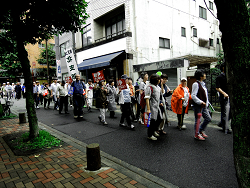とめよう！戦争法案、北区民集会