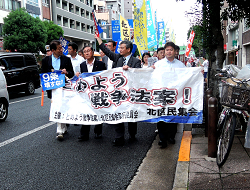 とめよう！戦争法案、北区民集会