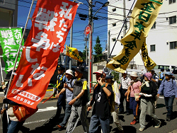 2015.0722.国民平和行進 in 北区