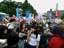 2015年8月30日「戦争法案廃案!安倍政権退陣!」国会行動