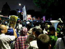 2015.9.17 国会前