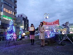 2105年12月6日　北区アクション参加の山崎たい子区議