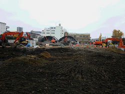 リーブルテック工場跡地工事風景
