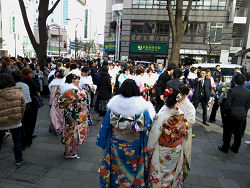 2015年1月11日東京北区成人式