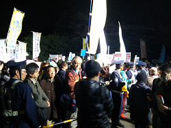 2016年3月29日安保法制（戦争法）施行に抗議し、廃止を求める国会前行動
