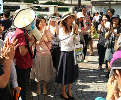 2016年5月5日「安保法に反対するママの会」の新宿ジャック