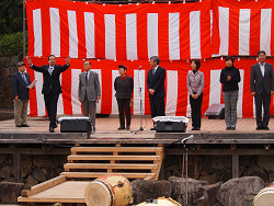 北区民商まつり　そねはじめ都議と北区議員団