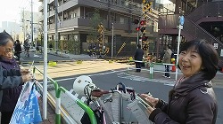 王子駅前宣伝