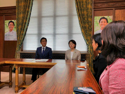 希望の党 玉木議員、行田議員に要請 