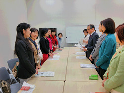 民進党 中川議員、金子議員、徳永議員、宮沢議員へ要請