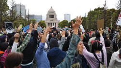 ２０１８年４月14日　国会前行動