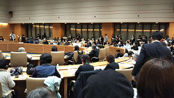 国会内で開かれた、セクハラ被害者バッシングを許さない！4、23緊急院内集会
