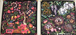 特別支援学級の生徒さんの作品