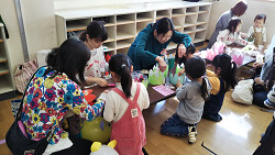 保育園のバザー