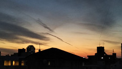 ２０１８年１１月２５日夕焼け