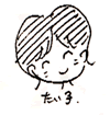 山崎たい子区議イラスト