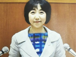 山崎たい子区議尾